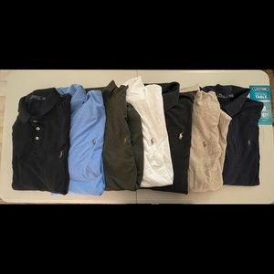 Ralph Lauren Polo shirts. Lot of 7. Size 3XL-Tall